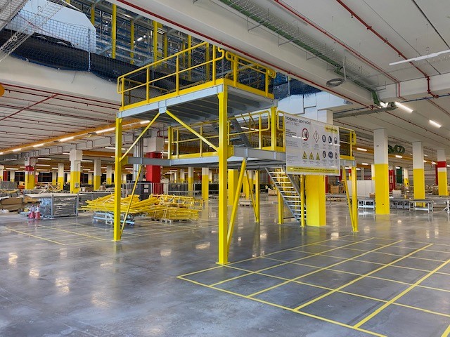 Estructura para instalación RACK VLC1 - Entrerrios Servicios Generales